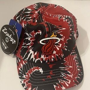 Zephyr Red and Black Patterned Cap